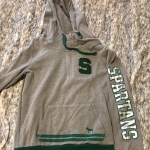 PINK MSU Hoodie